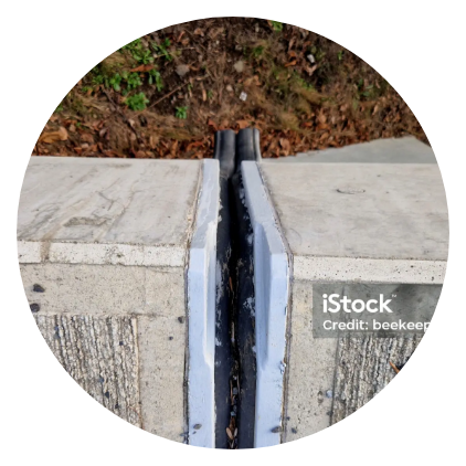 Mid Circle Expansion Joint Repair